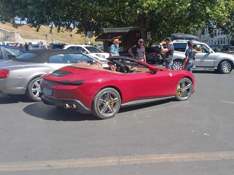 Ferrari Portofino spotted in Lucca