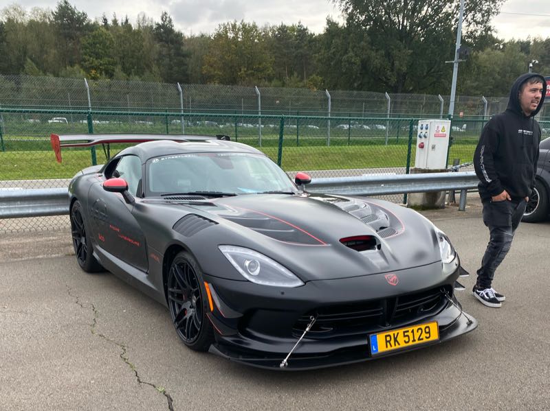 Dodge Viper ACR spotted in Hasselt