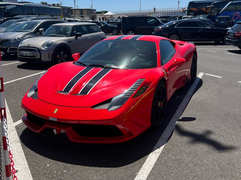 Ferrari 458 Speciale spotted in Cannes