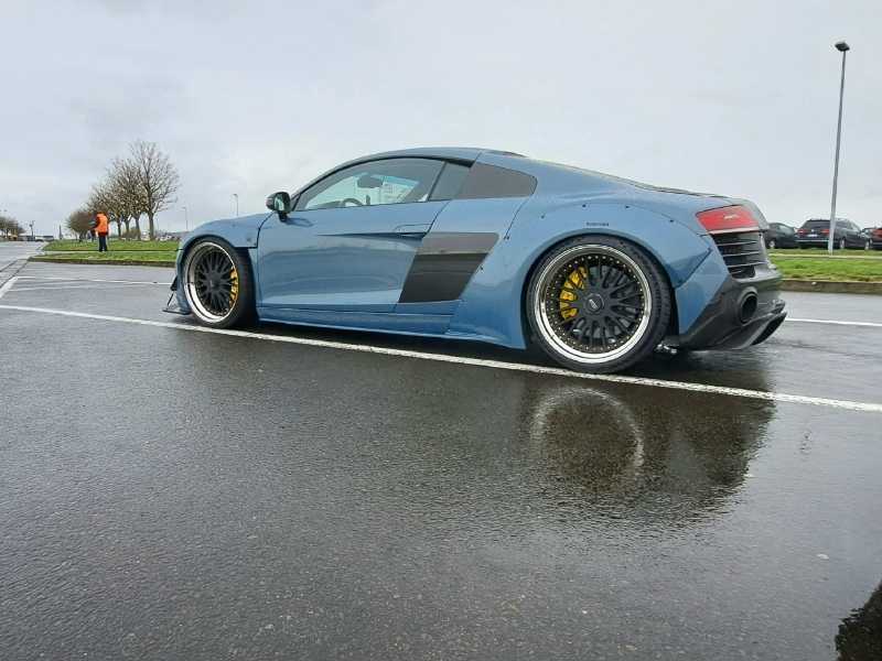 Audi R8 spotted in Magdeburg
