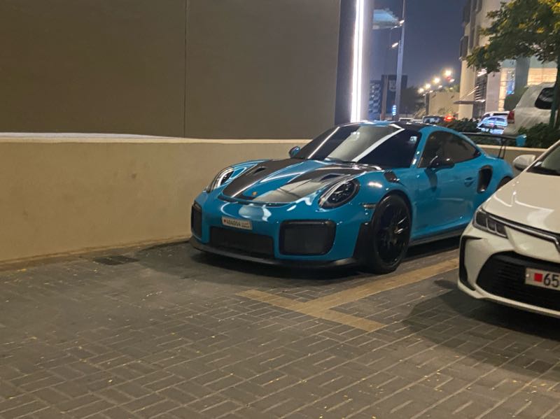 Porsche 911 GT2 RS spotted in Ar Rifā‘