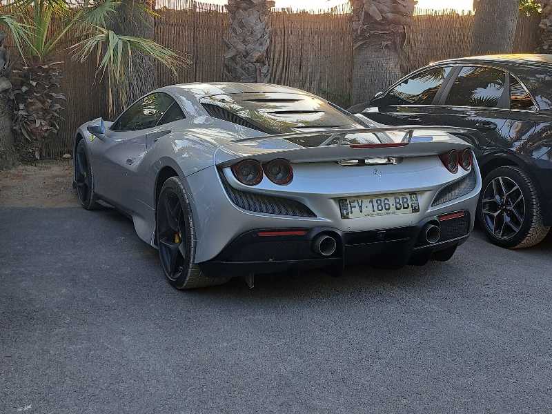 Ferrari F8 Tributo spotted in Fréjus