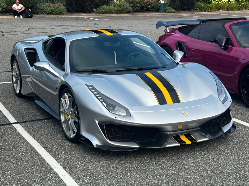 Ferrari 488 Pista spotted in Woodbury