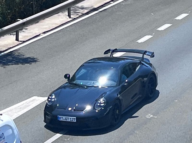 Porsche 911 GT3 spotted in Mijas