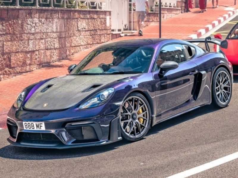 Porsche Cayman GT4 spotted in Mühlhausen