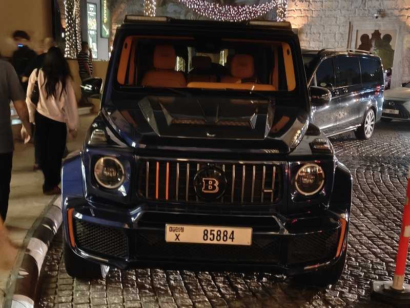 Mercedes-Benz G-Class Brabus (2021) spotted in Dubai, United Arab Emirates