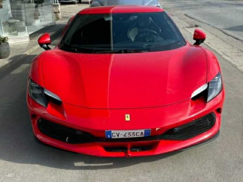 Ferrari F8 Tributo spotted in Montegranaro