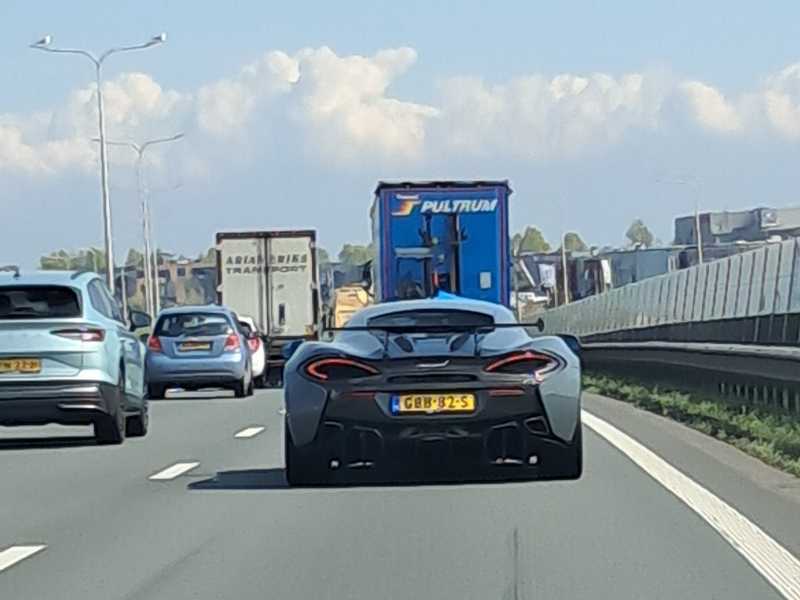 McLaren P1 spotted in Hoorn