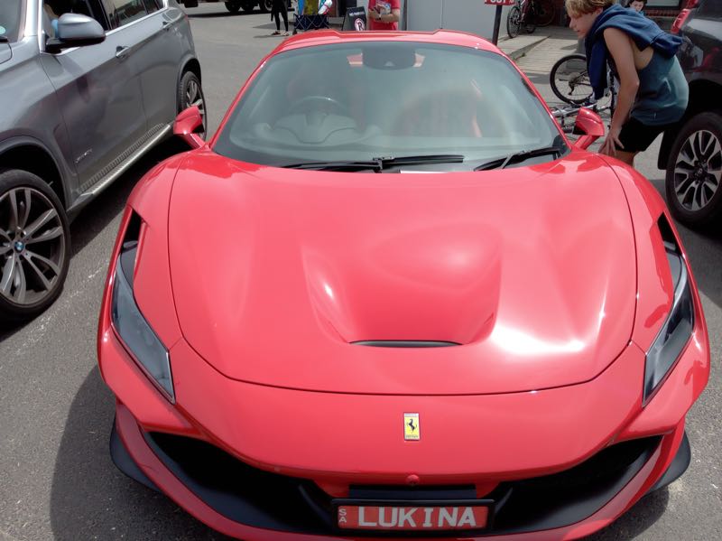 Ferrari F8 Tributo (2020) spotted in Wye River, Australia