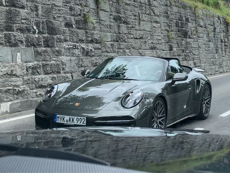 Porsche 911 Turbo S spotted in Heiligenblut