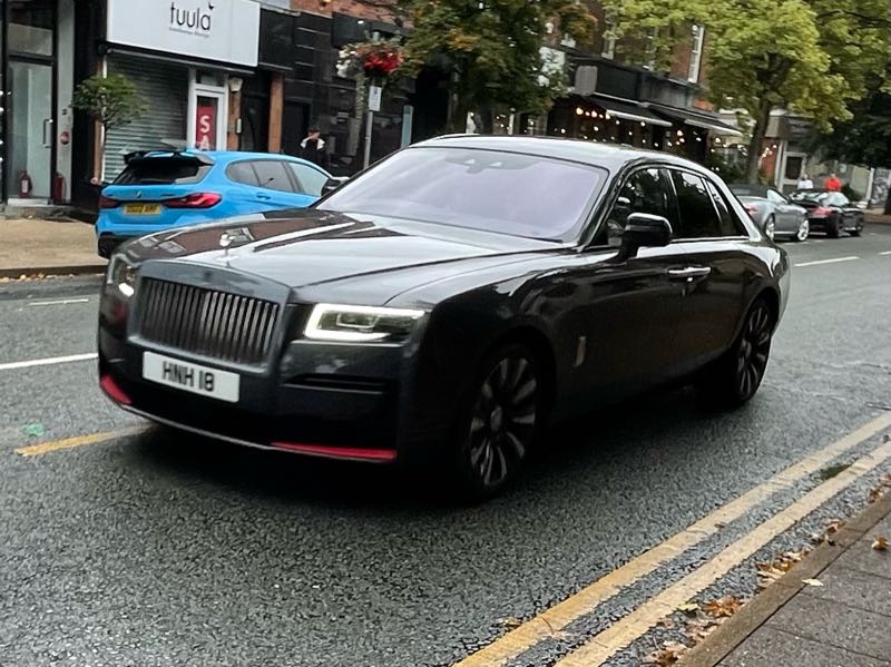 Rolls-Royce Ghost (2021) spotted in Manchester, United Kingdom