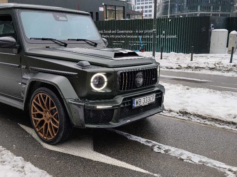 Mercedes-Benz G-Class AMG spotted in Warsaw