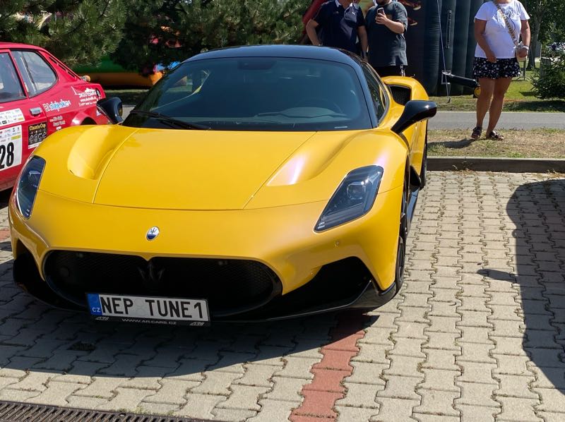 Maserati MC20 spotted in Dunajská Streda