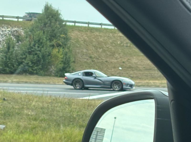 Dodge Viper spotted in Akron