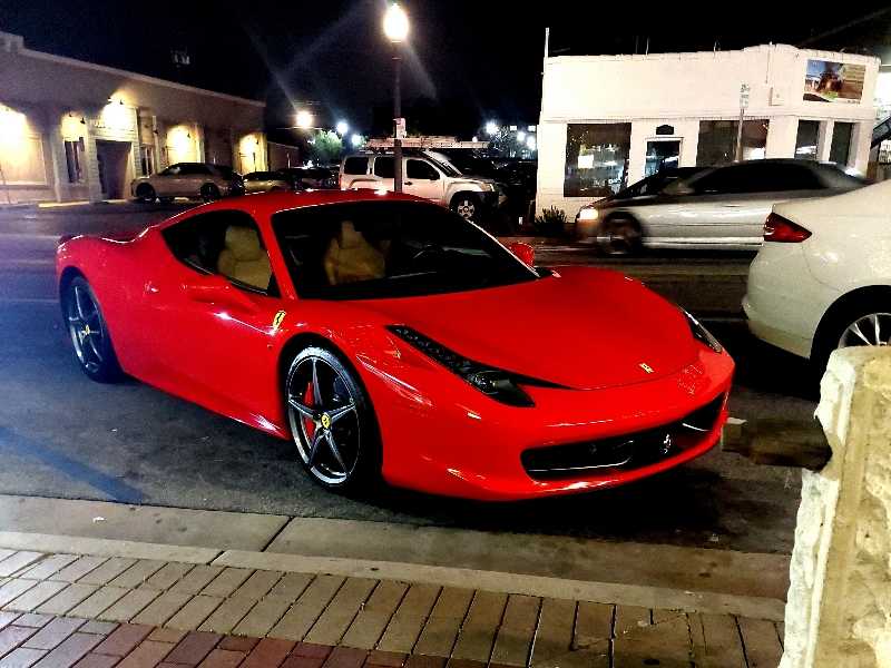 Ferrari 458 Italia (2010) spotted in Santa Clarita, United States