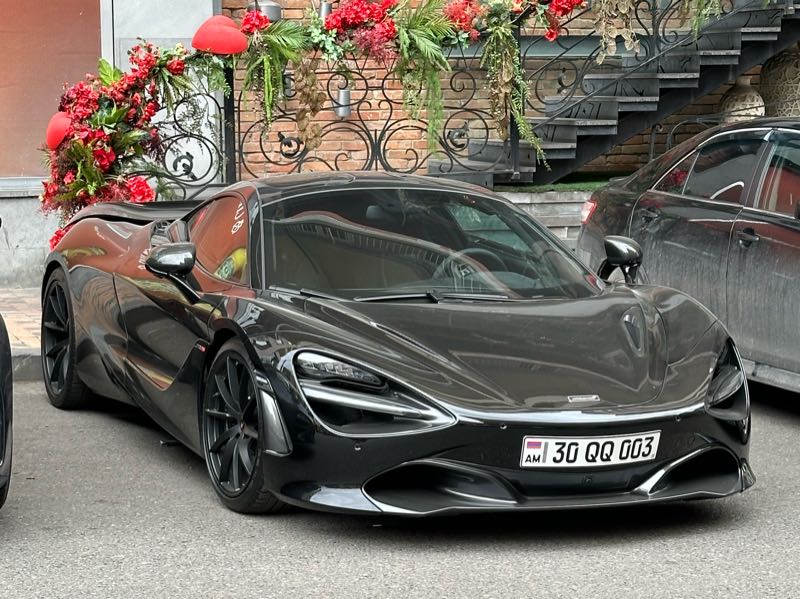 McLaren 720S (2017) spotted in Yerevan, Armenia