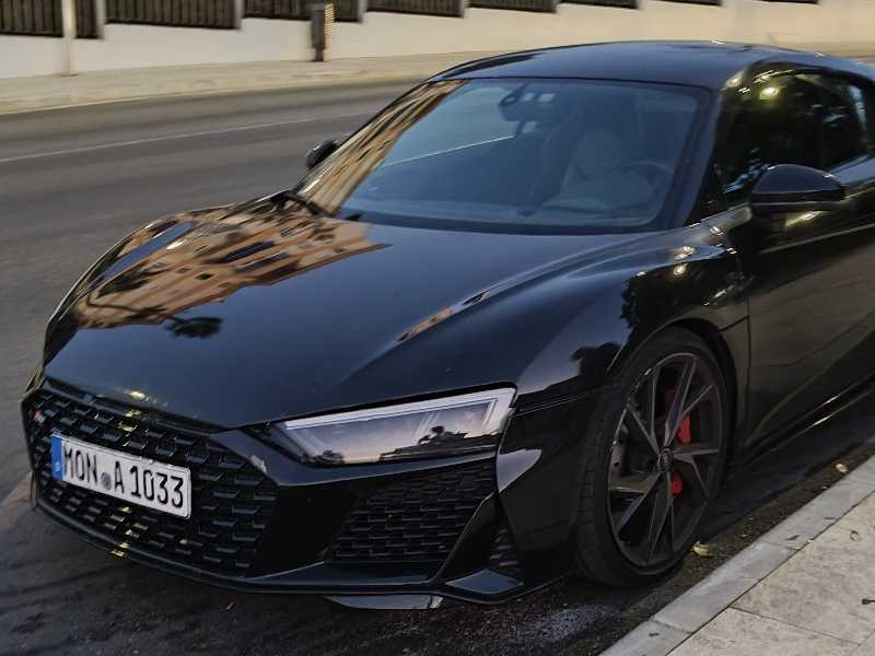 Audi R8 spotted in Benalmádena