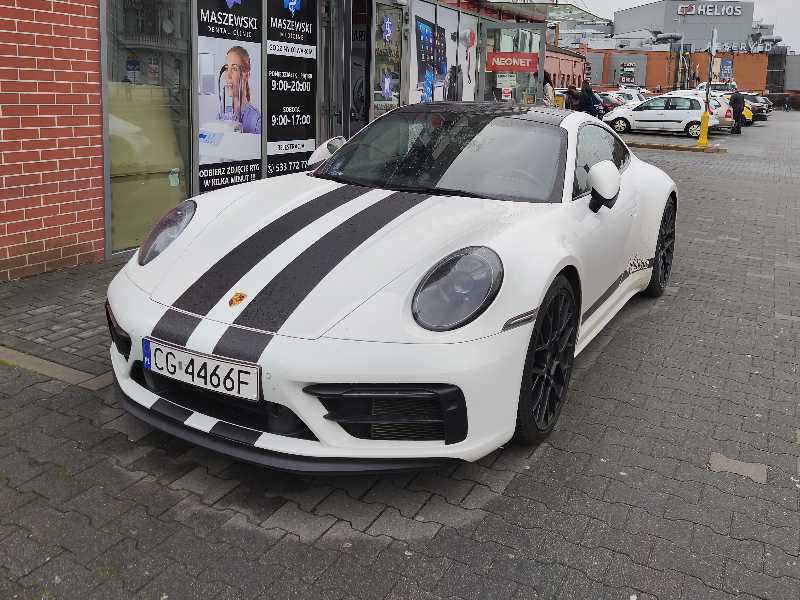 Porsche 911 Turbo S (2021) spotted in Grudziądz, Poland