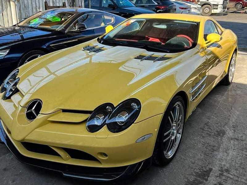 Mercedes-Benz McLaren SLR spotted in Drohobych