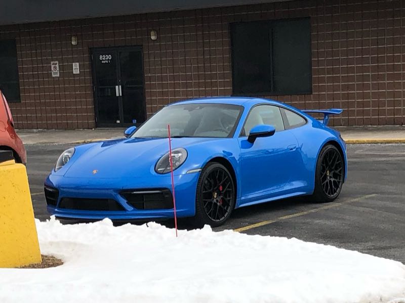Porsche 911 GT3 (2021) spotted in Montréal, Canada