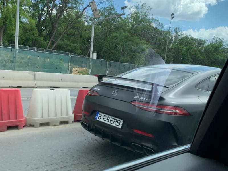 Mercedes-Benz AMG GT63 spotted in Bucharest