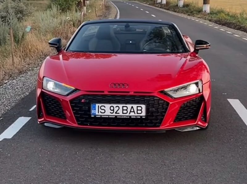 Audi R8 spotted in Kecskemét