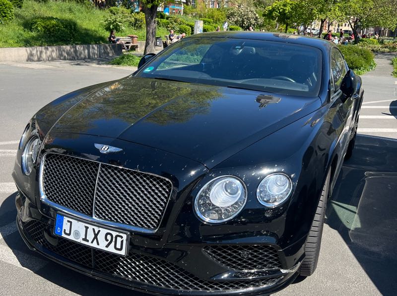 Bentley Continental GT spotted in Jena