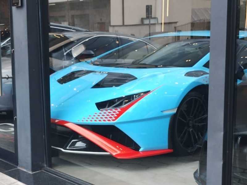 Lamborghini Huracán STO spotted in Guarulhos