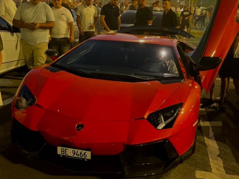 Lamborghini Aventador spotted in Glogovac
