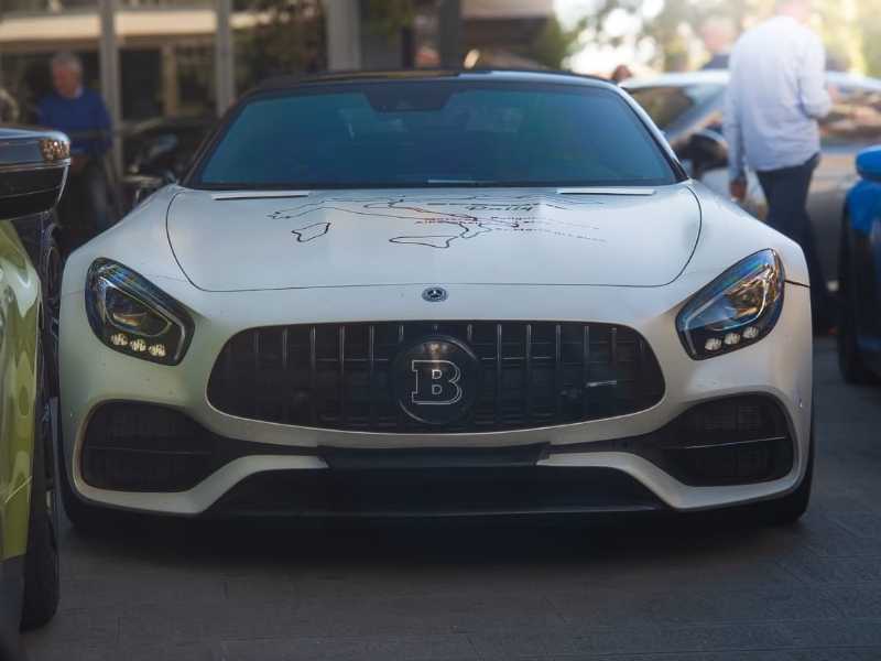 Mercedes-Benz AMG GT spotted in Caorle