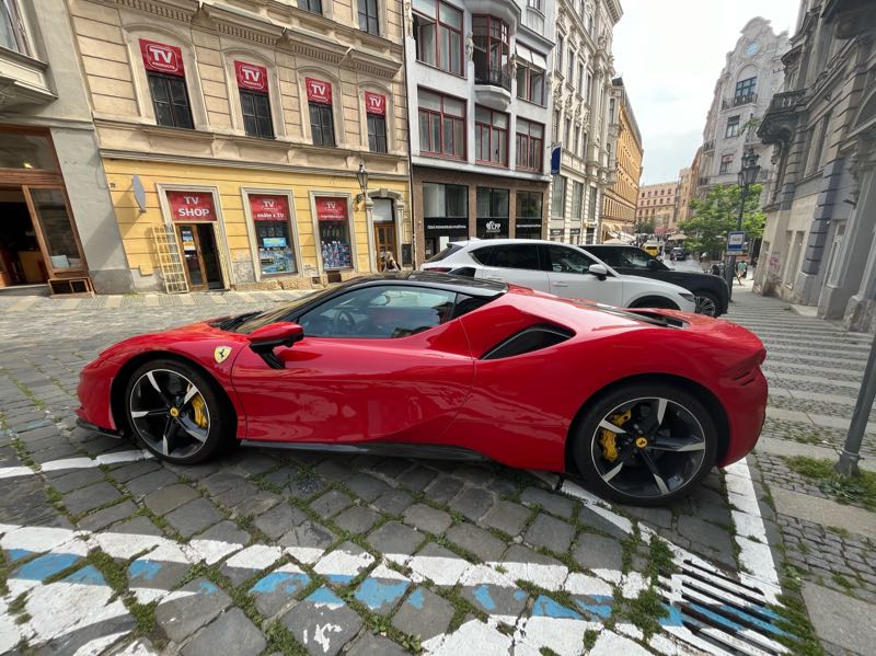 Ferrari SF90 Stradale spotted in Brno