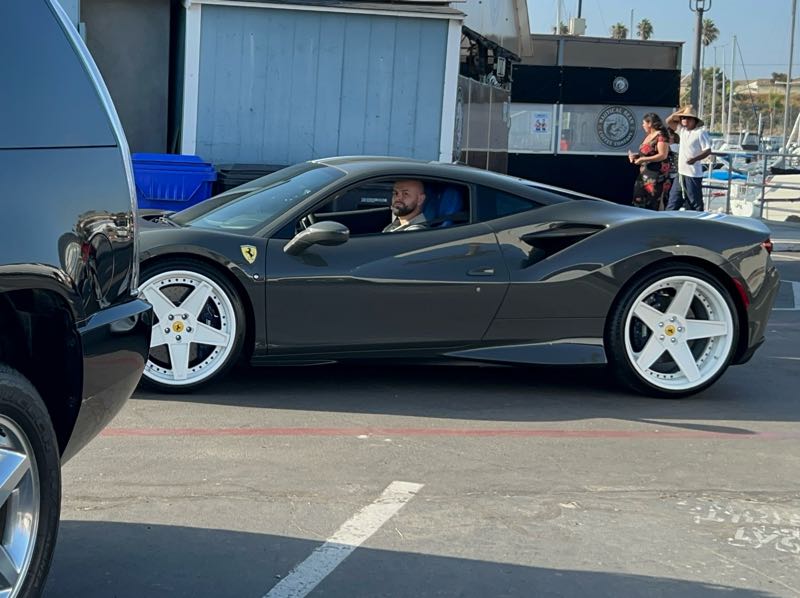 Ferrari 488 GTB spotted in Oceanside