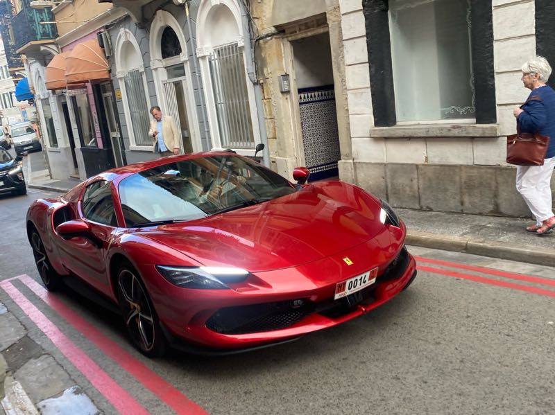 Ferrari F8 Spider spotted in Gibraltar