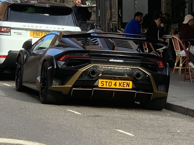 Lamborghini Huracán STO spotted in Tidworth