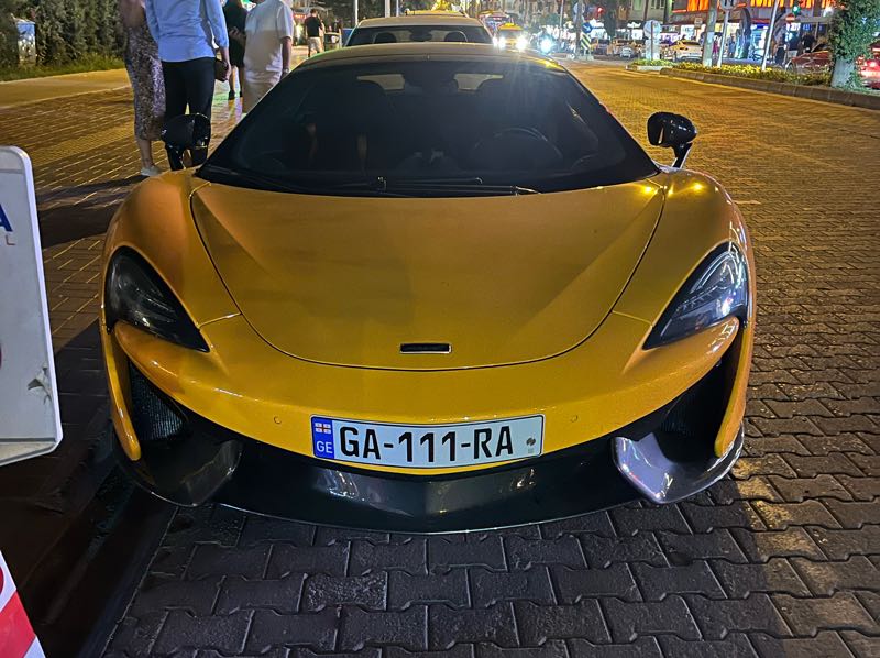 McLaren 570S spotted in Alanya