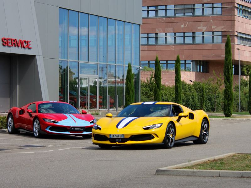 Ferrari 296 GTB spotted in Mulhouse