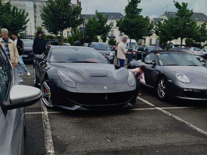 Ferrari F12berlinetta spotted in Angers