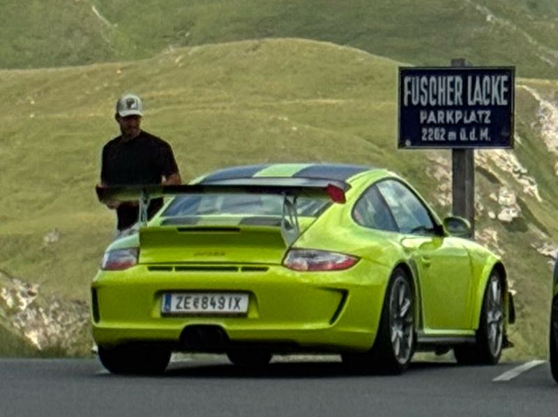 Porsche 911 GT3 RS spotted in Heiligenblut