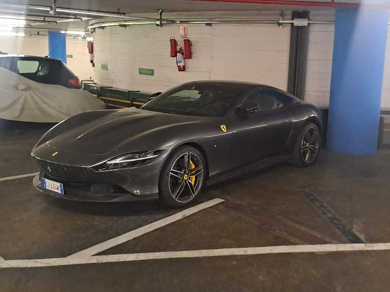 Ferrari Roma (2021) spotted in Rome, Italy