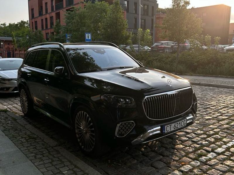 Mercedes-Benz Maybach GLS spotted in Toruń