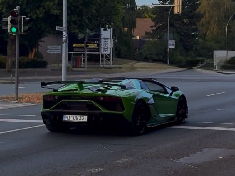 Lamborghini Aventador spotted in Minden