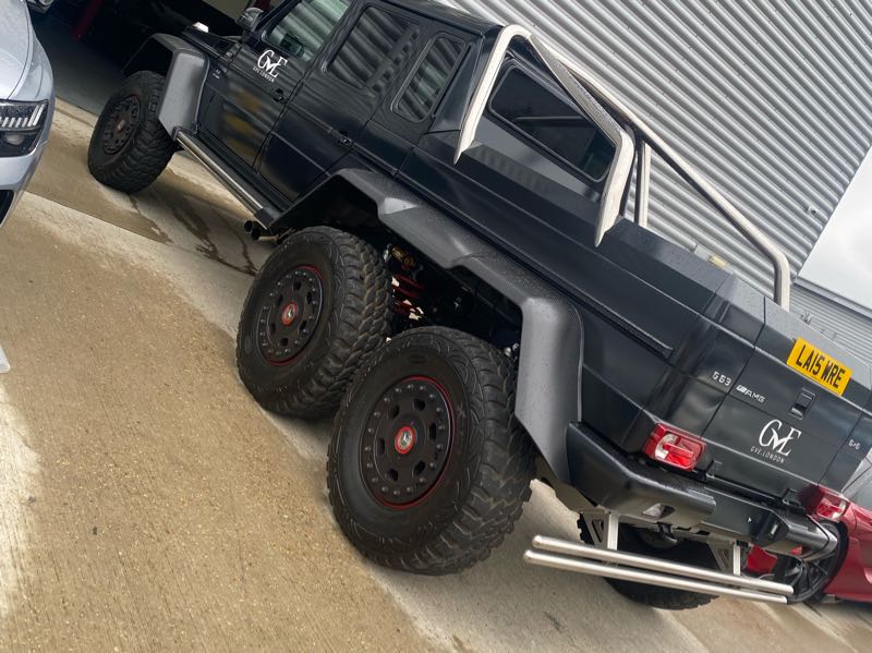 Mercedes-Benz G63 AMG 6x6 spotted in Stoke-on-Trent