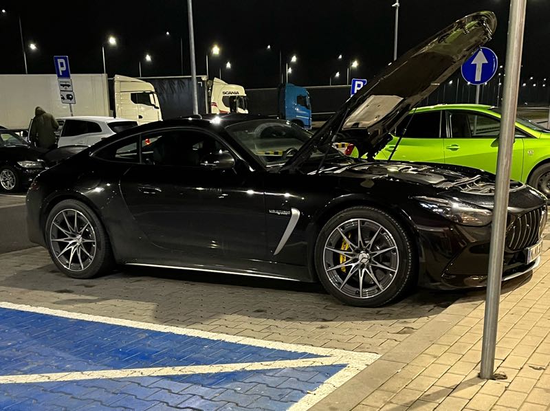 Mercedes-Benz AMG GT spotted in Lubin