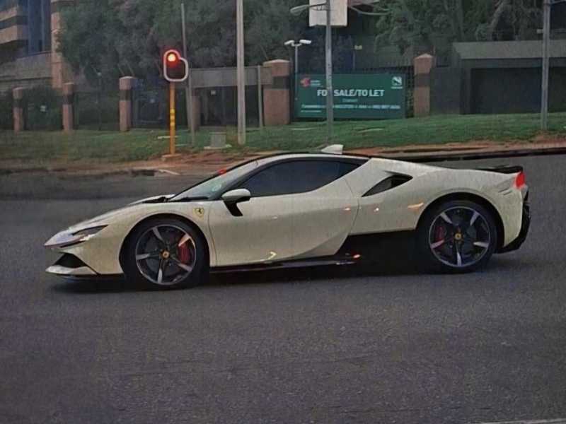 Ferrari SF90 Stradale spotted in Johannesburg