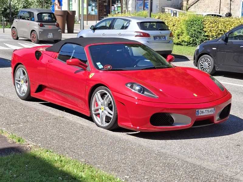 Ferrari F430 Spider spotted in Grenoble