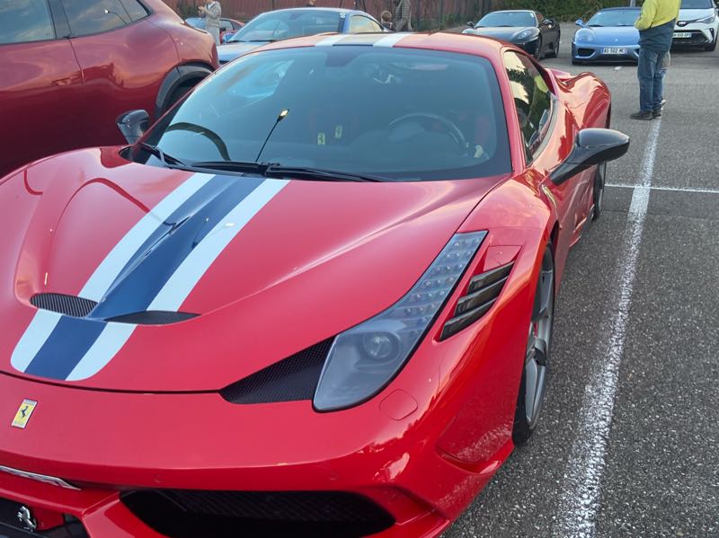 Ferrari 458 Speciale spotted in Colmar