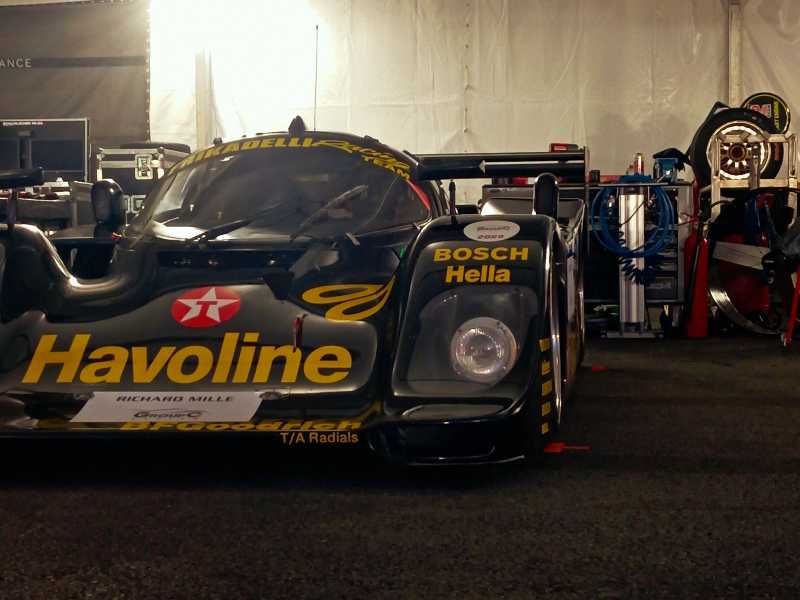 Porsche 962 spotted in Le Mans