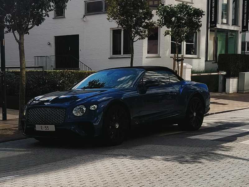 Bentley Continental GT Convertible spotted in Brugge