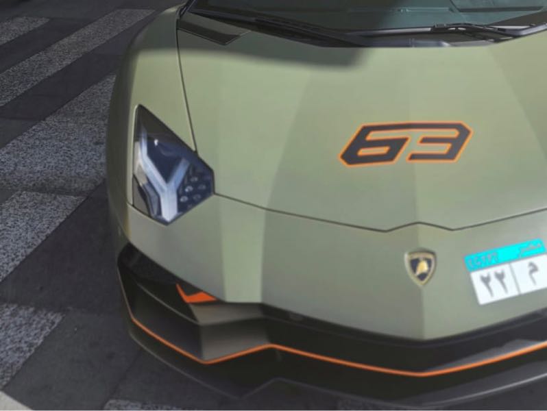 Lamborghini Aventador spotted in Sharm el-Sheikh