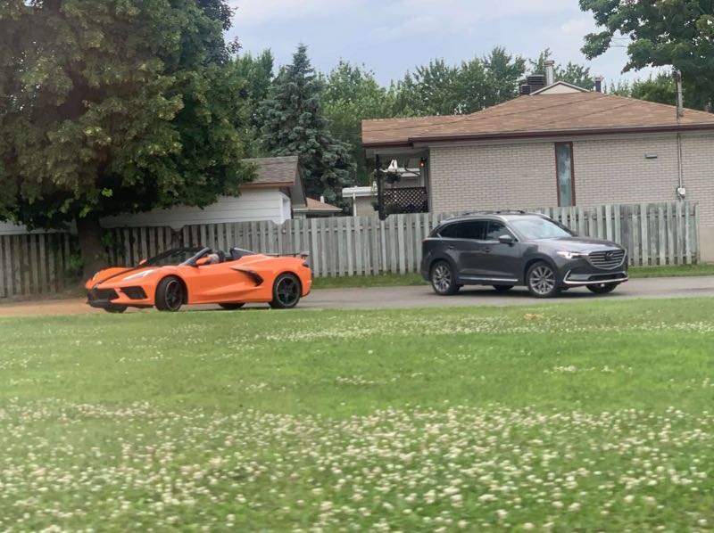Chevrolet Corvette (2023) spotted in Longueuil, Canada